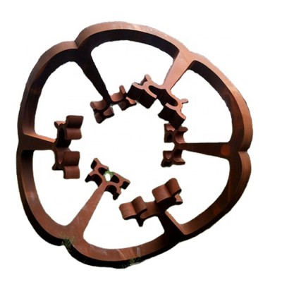 Rusty Outdoor Modern Art Garden Corten Steel Sculpture