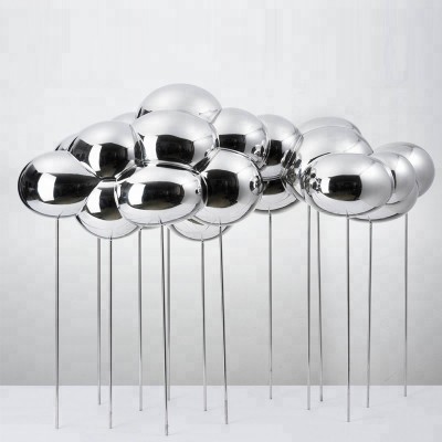 Stainless Steel Urban Garden Decoration Sculpture For Sale