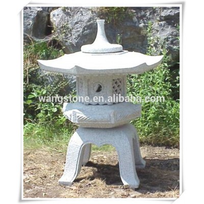 Natural granite Japanese garden stone lantern for sale