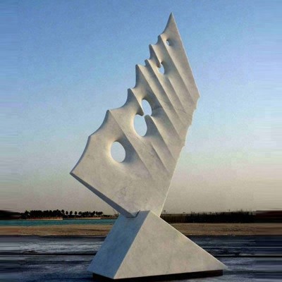 Modern and Abstract Stone Art Sculpture for Garden